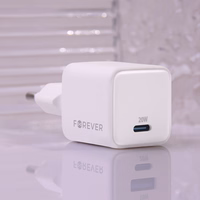 Forever TC-08-20C GaN PD lādētājs 1x USB-C 20W balts