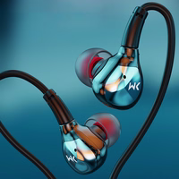 WEKOME YC06 Blackin Series - HiFi jack 3.5 mm wired austiņas (balts)