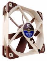 Noctua NF-S12A FLX Computer case Fan 12 cm bežš, brūns