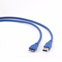 Gembird CCP-mUSB3-AMBM-0.5M USB cable USB 3.2 Gen 1 (3.1 Gen 1) USB A Micro-USB B zils