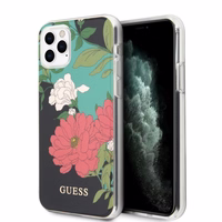 Guess GUHCN58IMLFL01 iPhone 11 Pro melns/melns N°1 Ziedu kolekcija