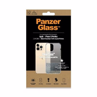 PanzerGlass ClearCase antibakteriālais viedtālruņa apvalks ar Military Grade sertifikātu iPhone 13 Pro Max - caurspīdīgs