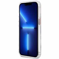 Guess GUHMP13XHTRMD iPhone 13 Pro Max 6.7 "zeltains / zeltains cietais apvalks Metāla kontūra Magnētiskais