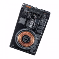 Portatīvais lādētājs WK Design "WP-331" Melns 10000mAh (Bezvadu Charge 15W / PD 20W / QC3.0 22.5W)