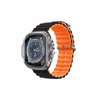 Devia siksniņa Deluxe Sport6 Apple Watch 44mm/ 45mm/ 46mm/ 49mm melna, oranža, melna