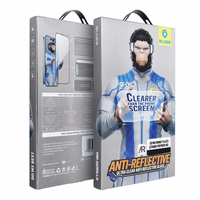 5D Mr. Monkey Glass - Apple iPhone 16 melns (Spēcīgs Premium AR)