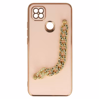 Trend viedtālruņa apvalks Xiaomi Redmi 10A dizains 4 gaiši rozā