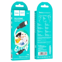 Kabelis USB-A uz USB-C Hoco 3A 1 m X90 balts