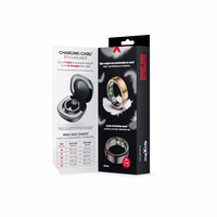 Gudrais gredzens Maxlife MXSR-100 melns (izmērs 9/19,1 mm)