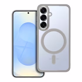 COLOR EDGE MAG COVER viedtālruņa apvalks saderīgs ar Magnētisko SAMSUNG S25 titāna pelēka