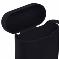 3mk Silikona AirPods Maciņš melns for AirPods 4 - melns