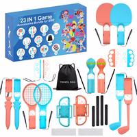 Nintendo Switch 23-in-1 ģimenes piederumu komplekts 2 - Oranžs un zils komplekts