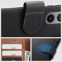 Tech-Protect Wallet viedtālruņa apvalks Samsung Galaxy M15 5G - melns