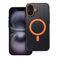 Viedtālruņa apvalks SIMPLY saderīgs ar MagSafe iPhone 16 Plus titāna melns