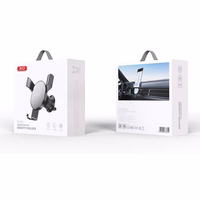 XO automašīnas turētājs 126 sudraba-melns gaisa izplūdes atverei