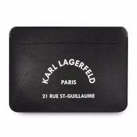Karl Lagerfeld Sleeve KLCS133RSGSFBK 13" melns/melns Saffiano RSG apvalks