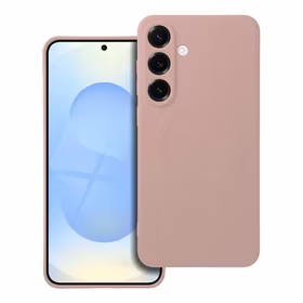 Viedtālruņa apvalks no silikona ar Magnētisko MagSafe SAMSUNG S25 Plus rozā