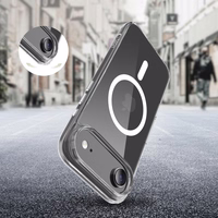 Tech-Protect Flexair Hybrid CC MagSafe maciņš iPhone Air caurspīdīgs