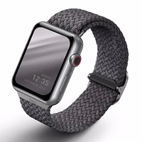 Uniq Aspen pīts siksniņa priekš Apple Watch 1/2/3/4/5/6/7/8/SE/SE2 40/38/41mm - pelēks