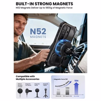 Supcase ArmorBox Mag MagSafe Maciņš for Samsung Galaxy S26 - melns