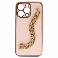 Viedtālruņa apvalks iPhone 13 Pro (dizains 4) (m) - gaiši rozā