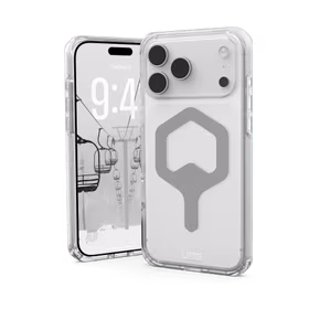 UAG Plyo MagSafe viedtālruņa apvalks iPhone 17 Pro Max - caurspīdīgs sudraba