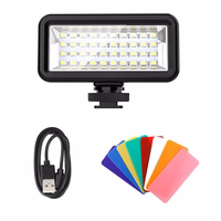 Puluz LED niršanas ūdensizturīgs lukturis 40m (melns)