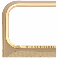 Nimmy Lucky Fashion Cat MagSafe maciņš iPhone 17 Pro Max brūns