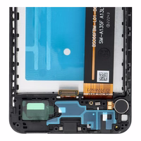 FixCell LCD displejs SAMSUNG A13 4G A135 OEM ar pilnu rāmi