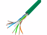 LANBERG UTP CABLE 1GB/S 305M WIRE CCA zaļš