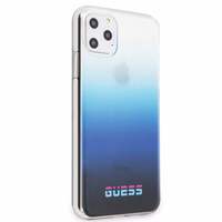 Guess GUHCN65DGCNA iPhone 11 Pro Maxniebieski/gradient zils cietais maciņš California