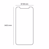 Rūdīts stikls 2,5D iPhone 12 / iPhone 12 Pro 6,1"
