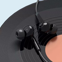 Dudao X3 Wisarkans USB-C In-Ear Austiņas - Melns