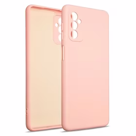Beline silikona maciņš Samsung M52 rozā zelta