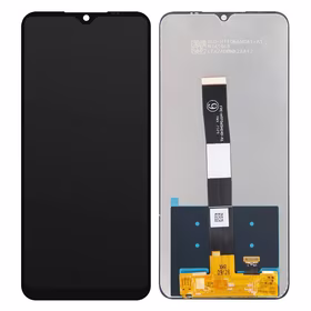 LCD ekrāns Xiaomi Redmi 9A/9C/9AT ar skārienekrānu melns ORG