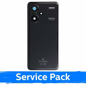 Aizmugurējais vāks saderīgs ar Xiaomi Redmi Note 13 Pro+ 5G / Midnight Black / (Service Pack)