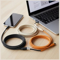 Kabelis Energea Helix 60 USB-C uz USB-C magnētisks 480Mbps 60W 1.5m zils