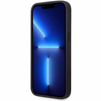 Viedtālruņa apvalks BMW BMHMP14X22RFGR iPhone 14 Pro Max 6.7 - sarkans ādas diamantraksts MagSafe