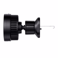 BASEUS automašīnas turētājs ar bezvadu uzlādi gaisa ventilācijai, saderīgs ar MagSafe 15W MagPro melns