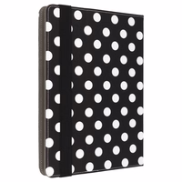 Wonder Canvas planšetdatora apvalks 13 collas - melns ar punktiņiem