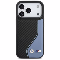 BMW M Carbon Logo Magnētiskais viedtālruņa apvalks iPhone 17 Pro - zils