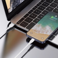 Dudao USB / Lightning 3A 1m balts kabelis (L2L 1m balts)