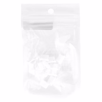 Silikona putekļu aizbāzis Type-C balts - 10 gab.