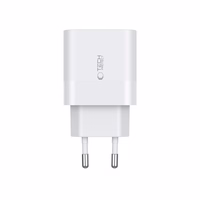 Tech-Protect C20W lādētājs 2x USB-C PD 20W - balts