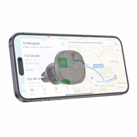 Auto tālruņa turētājs Borofone BH102 (gaisa ventilācijas atveres), melns