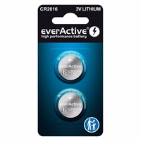 Lithium batteries mini everActive CR2016 blister 2 pcs.