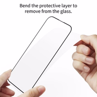 Tech-Protect Glass Fit +2 komplekts rūdītā stikla Xiaomi Redmi Note 14 4G / 5G - melns
