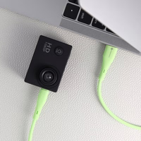 Kabelis FORCELL F-ENERGY C351 USB A uz Micro USB QC3.0 2,4A 18W Gradient 1 m zaļš (m)