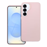 LEATHER MAG COVER viedtālruņa apvalks SAMSUNG S25 PLUS smilšu rozā