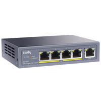 Cudy GS1005P network switch Gigabit Ethernet (10/100/1000) Power over Ethernet (PoE) pelēks